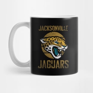 Jackson Retro Gold Jaguars Mug